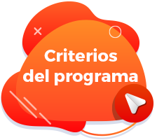 Criterios del programa