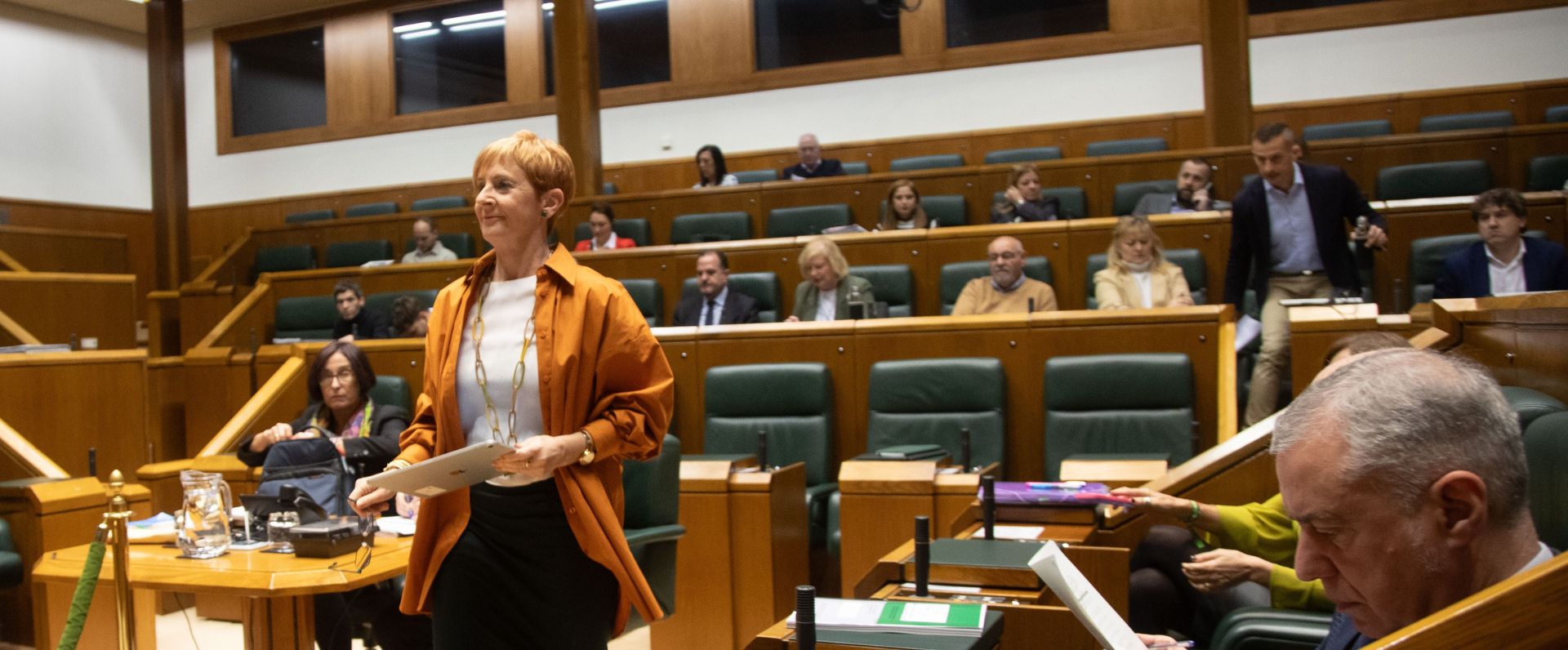 El 82% del Parlamento Vasco respalda la Ley de Transición Energética y Cambio Climático y Tapia subraya su importancia instrumental para el futuro de Euskadi