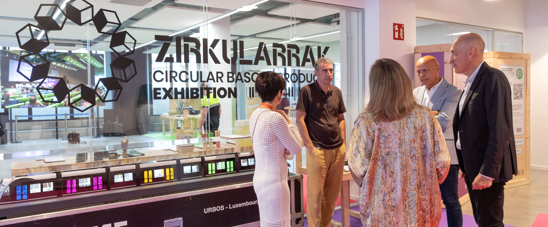 La Exposición "Zirkularrak-Circulares" de productos circulares fabricados en Euskadi llega a Bilbao