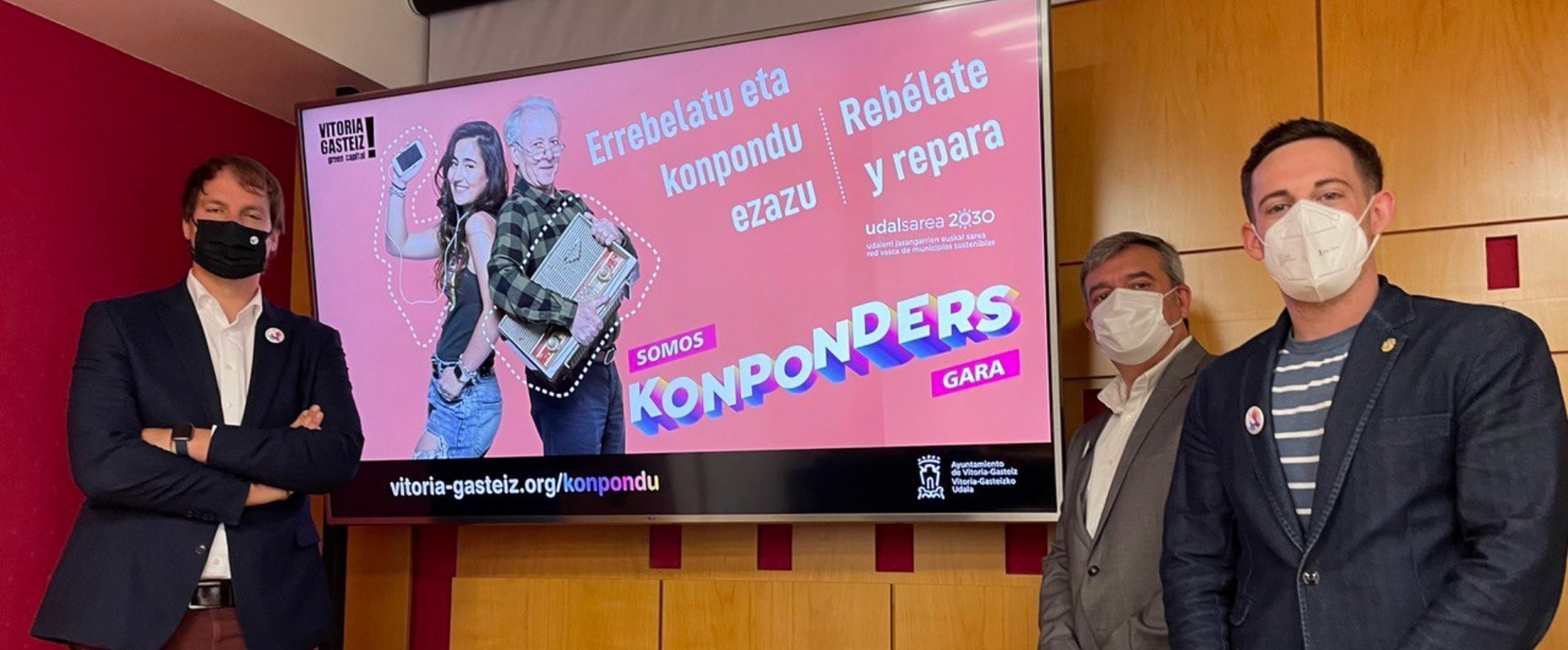 El Ayuntamiento de Vitoria-Gasteiz pone en marcha una campaña para impulsar los servicios de reparación entre la ciudadanía
