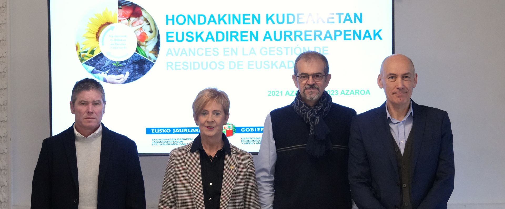En 5 años, Euskadi reduce a la mitad el vertido de residuos no peligrosos 