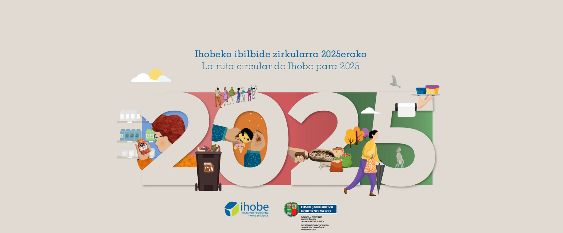 Vuelve el tradicional calendario anual de Ihobe que en esta edición aborda 12 gestos para contribuir a una economía más circular