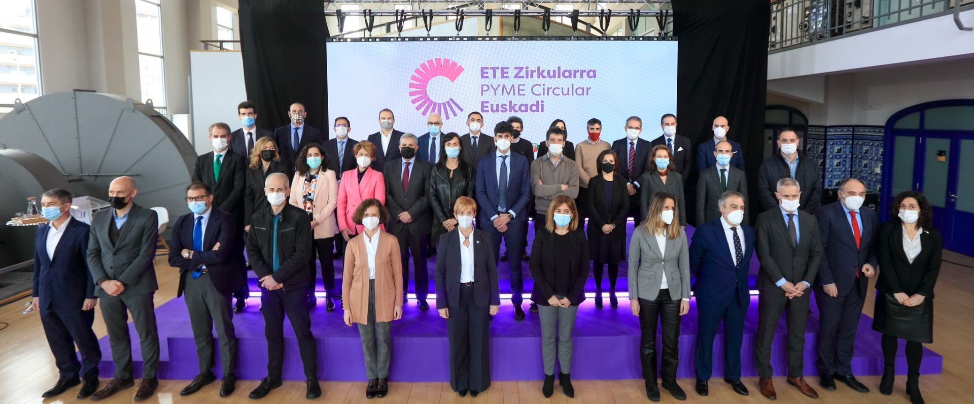 Uvesco y Laboral Kutxa se unen a Basque Ecodesign Center y se presenta el programa PYME Circular Euskadi, doble impulso a la Economía Circular vasca